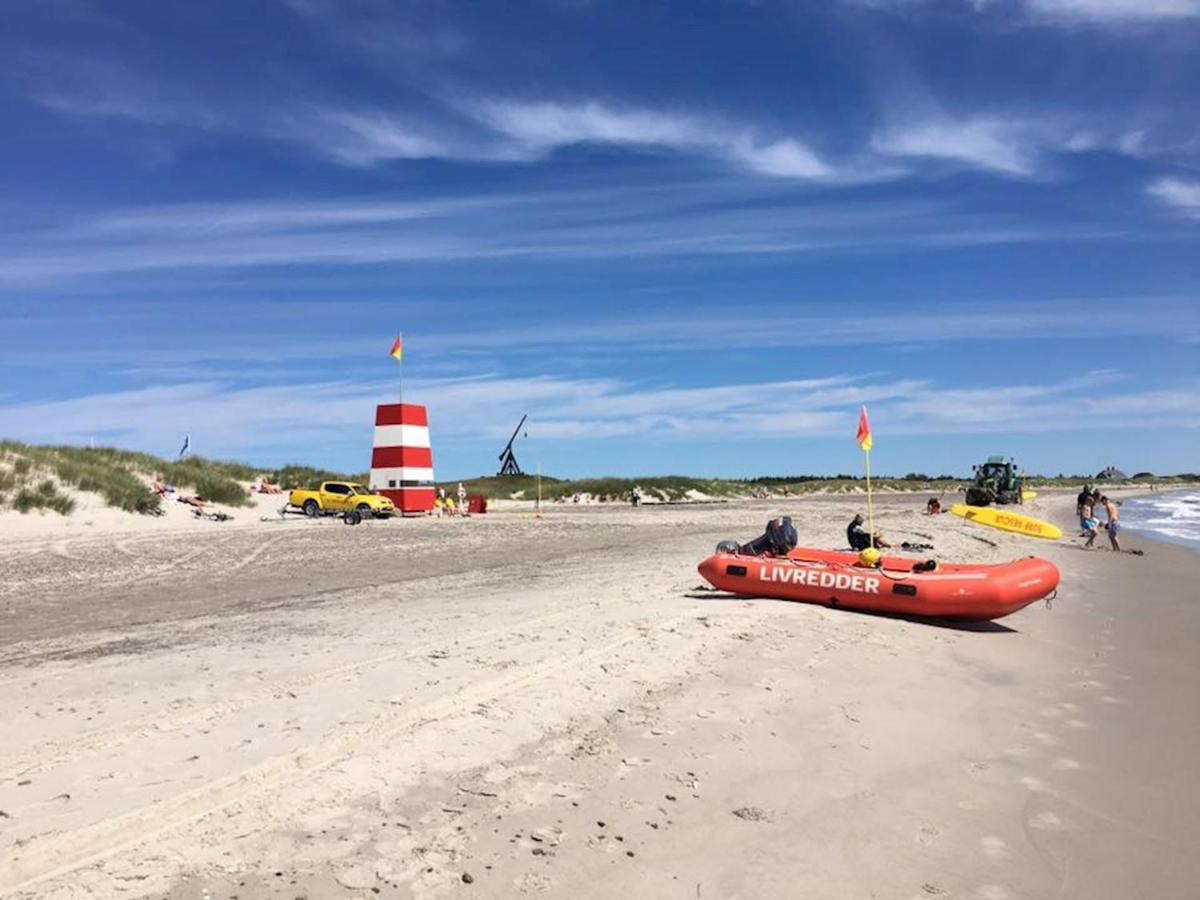 Ferie Lejlighed I Skagen -Huset Med Den Gronne Dor Екстериор снимка