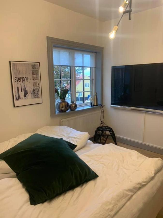 Ferie Lejlighed I Skagen -Huset Med Den Gronne Dor Екстериор снимка